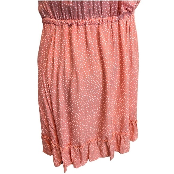 Amazon Polka Dot Pink Pop Over Dress - Picture 8 of 14